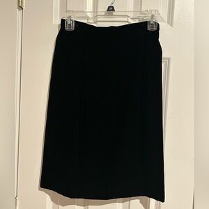 Victor Costa velvet skirt